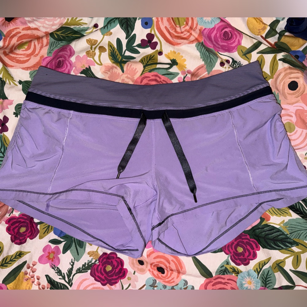 Purple lululemon speed up size 10